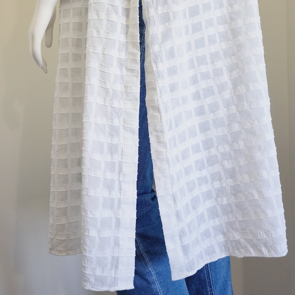 [1X] Lafayette 148 New York Button Down Dress/Duster - Picture 10 of 15